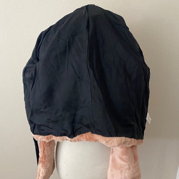 *rare* Betsey Johnson Vintage Faux Fur Jacket Pink Bows 90s 2000s - Picture 12 of 12